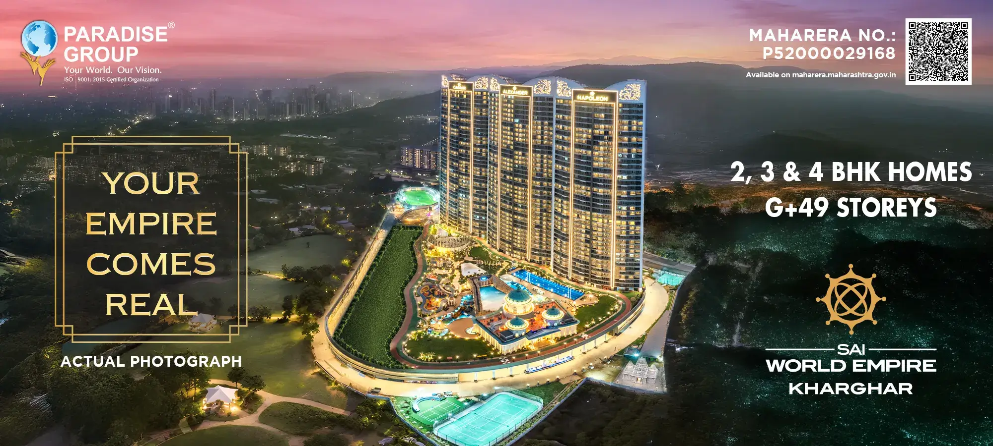 Paradise Sai World Empire Kharghar Overview 1